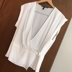 BGBG cross front blouse